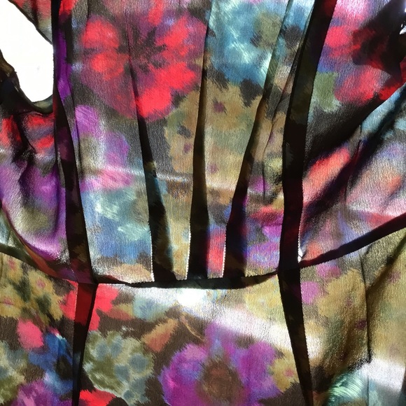 ASO ROSALIE HALE FEI SILK WRAP TOP - Picture 13 of 14